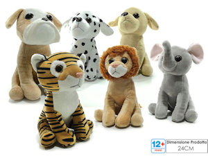 PELUCHE ANIMALI ASSORTITI CM.24 721803 GENERAL