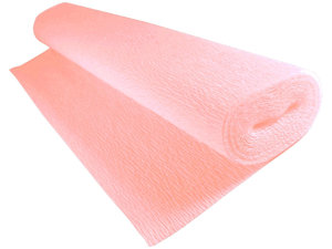 CARTA CRESPA IN ROTOLO DA 180G. CM.50x2.50MT. ROSA