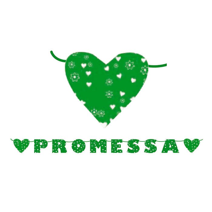 PROMESSA DI MATRIMONIO FESTONE CUPCAKE CM.600 BIGPARTY