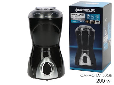 MACINA CAFFE' ELETTRICO NERO 200W 892117 DICTROLUX