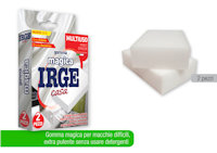 BUCATO GOMMA MAGICA PER MACCHIE IRGE SET 2PZ.
