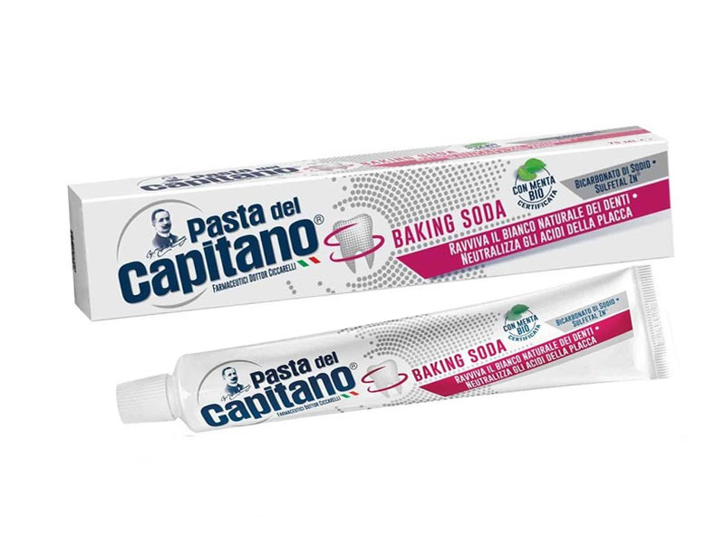 DENTIFRICIO PASTA DEL CAPITANO 100ML. BAKING SODA