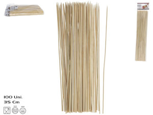 SPIEDINI IN BAMBOO CM.35 CONF.100PZ. GERIMPORT