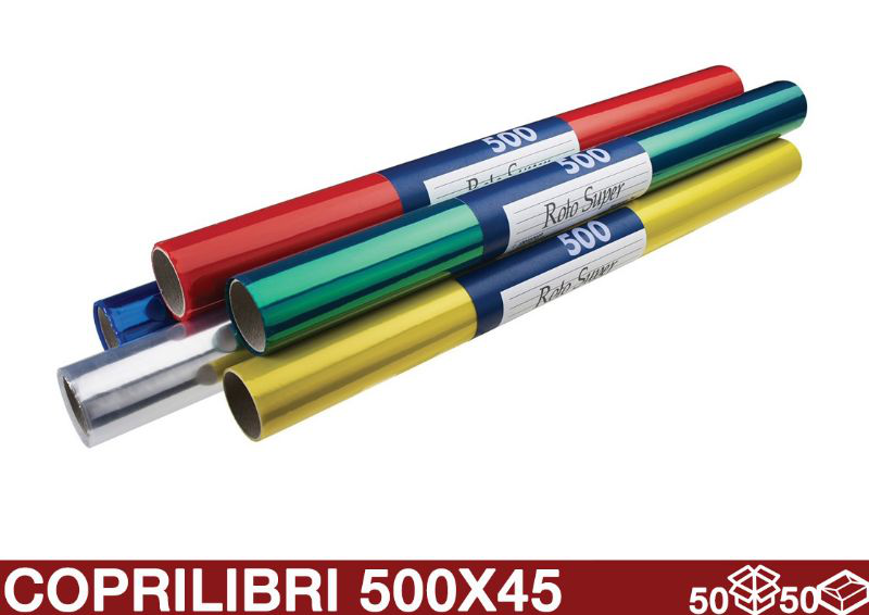 COPRILIBRO ROTOLO CM.500x45 COLORI ASSORTITI 45MY FAVORIT