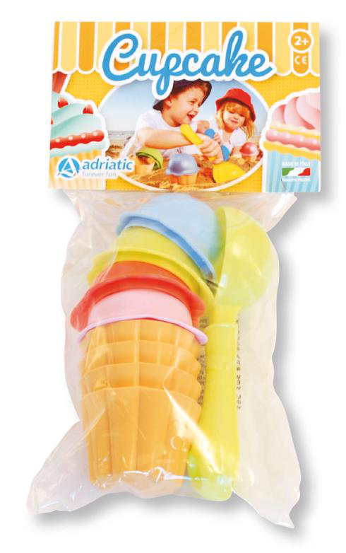 GIOCO FORMINE COPPETTE GELATO IN BUSTA ART.725 ADRIATIC