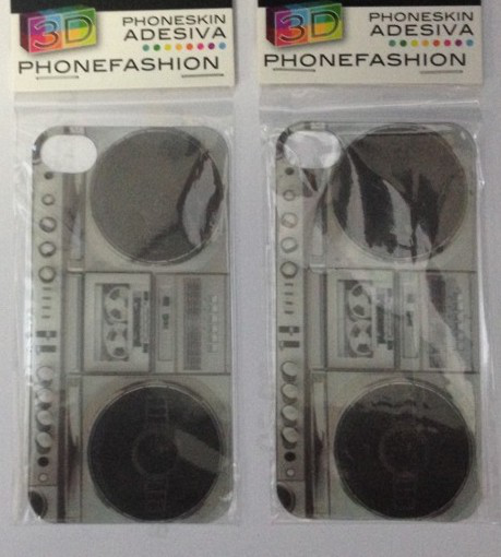 skin adesiva 3D iphone 4 e 4S stereo
