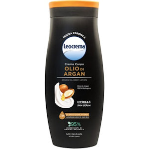 CREMA CORPO LEOCREMA FLUIDA OLIO DI ARGAN FLACONE 250ML.