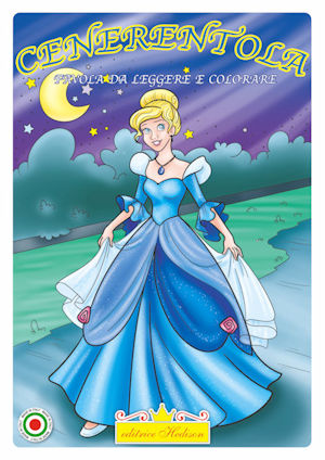 COLORA E LEGGI FAVOLA CENERENTOLA PREZZO DI VENDITA IMPOSTO €.3,00