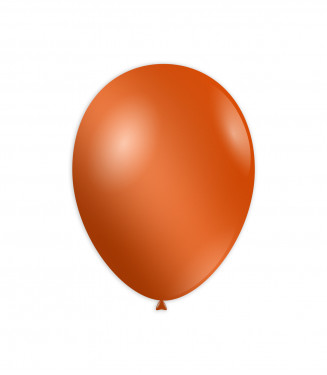 PALLONCINI 12 POLLICI METAL CM.30 CONF.100PZ. ARANCIO 70