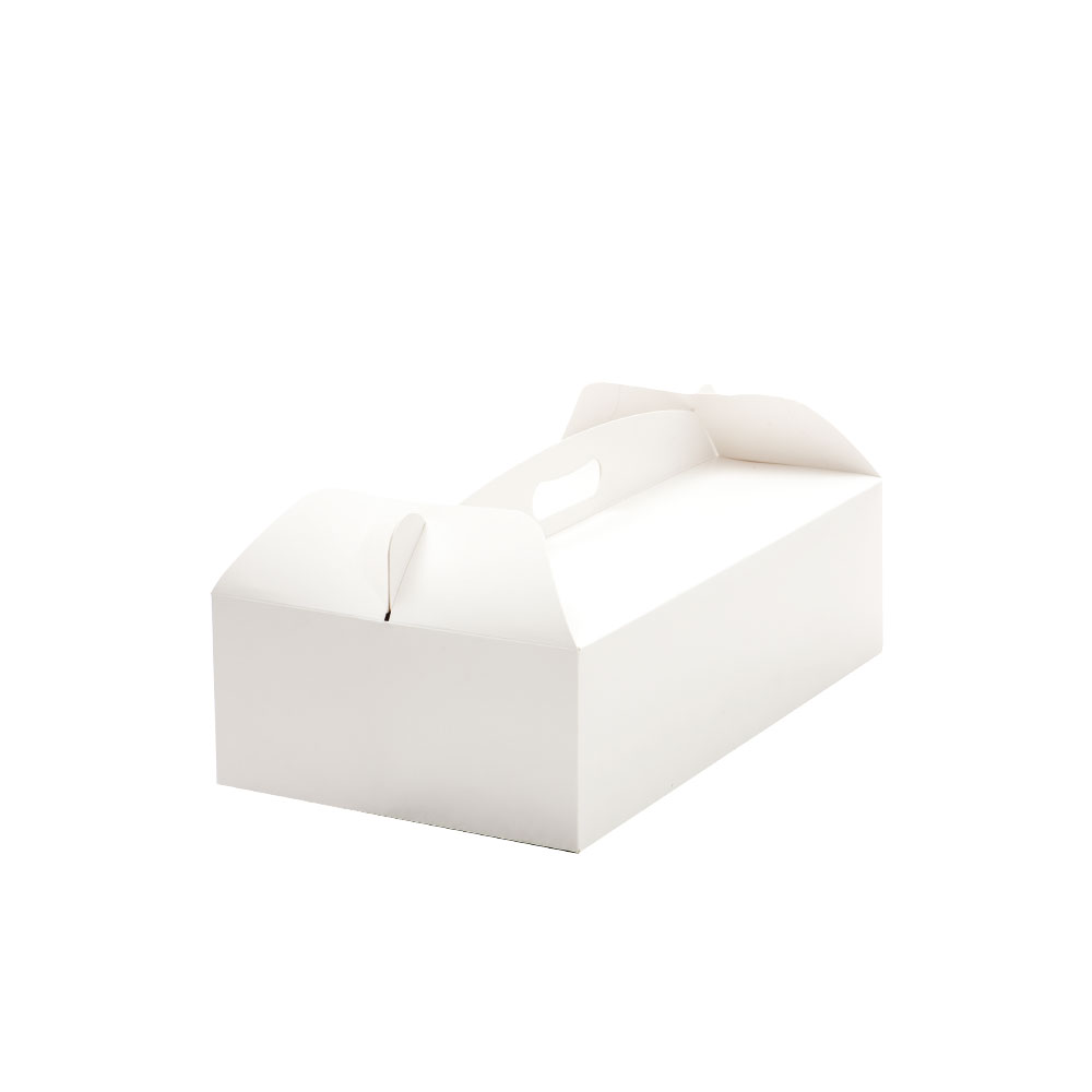 PORTATORTA IN CARTONCINO SCATOLA CON MANICO CM.36x21x H.12 CM. DECORA