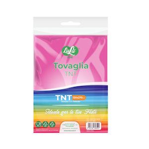TOVAGLIA TNT CM.120x270 FUCSIA IMBUSTATA SINGOLA