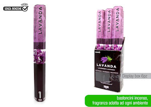 DEODORANTE AMBIENTE INCENSO FRAGANZA LAVANDA CM.20 IRGE