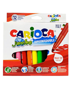 PENNARELLI MAXI JUMBO CARIOCA DA 12 CARIOCA