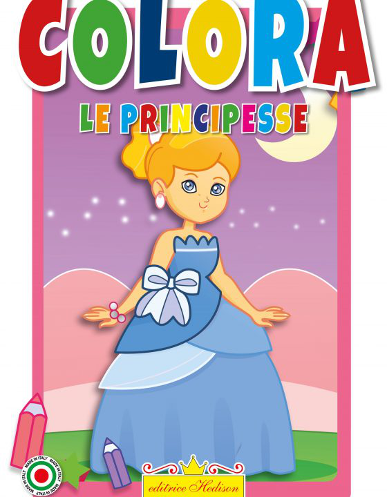 COLORA LE PRINCIPESSE PREZZO DI VENDITA IMPOSTO €. 3,00