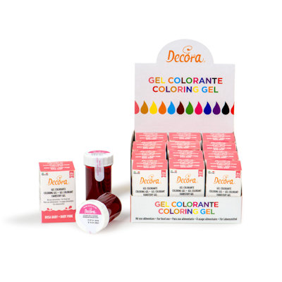 GEL COLORANTE 28G. ROSA DECORA