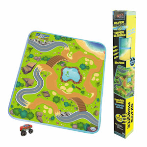 TAPPETONE GIOCO CM.70x80 CON 1 MODELLINO AUTO MONSTER 41325 ODS