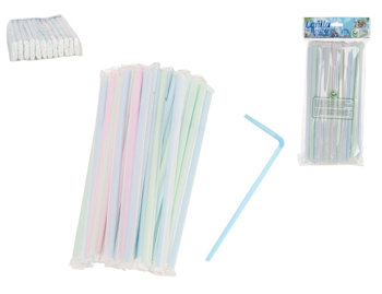 CANNUCCE IMBUSTATE SINGOLARMENTE PIEGHEVOLI BIO CONF.50PZ. COLOR GERIMPORT