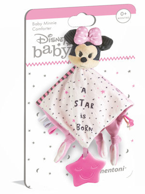 BABY PELUCHE COPERTINA MORBIDA MINNIE 0+ MESI 17344 CLEMENTONI