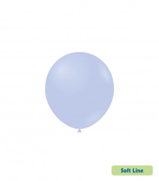 PALLONCINI 5 POLLICI CM.13 CONF.100PZ. CELESTE CARTA ZUCCHERO 140 SOFTLINE