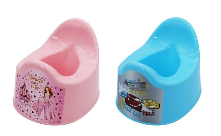 VASINO BIMBO IN PLASTICA 2 COLORI FATIGATI