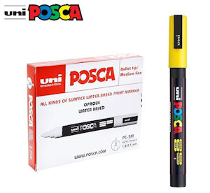 PENNARELLO OSAMA UNIPOSCA PC-5 M GIALLO