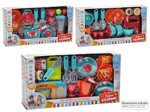 CUCINA PENTOLINE CON ACCESSORI CUCINA ED ELETTRODOMESTICO 103242 GENERAL