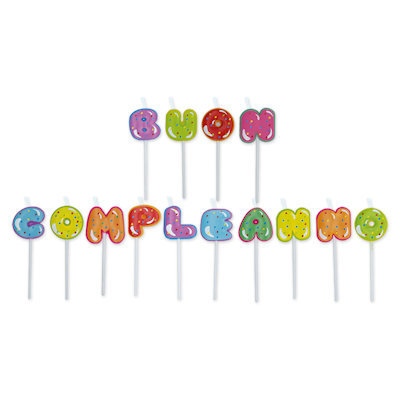 CANDELINE PICKS BUON COMPLEANNO CM.8 CUPCAKE BIGPARTY