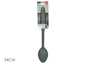 UTENSILE MESTOLO CUCCHIAIONE IN PLASTICA CM.34 GRIGIO 727229 GENERAL