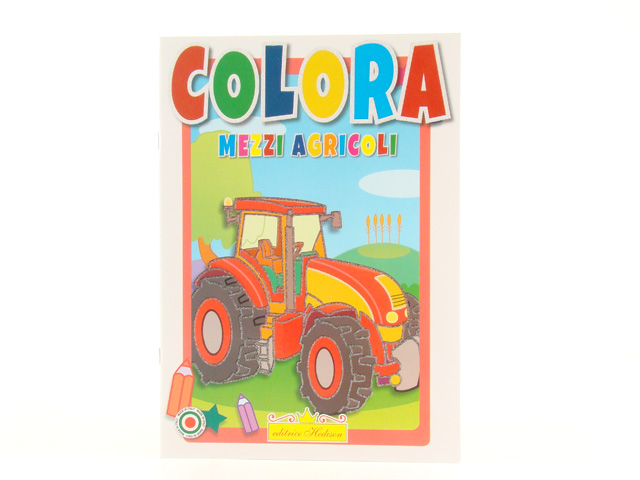 COLORA I MEZZI AGRICOLI PREZZO DI VENDITA IMPOSTO €. 3,00