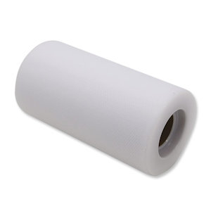 ROTOLO TULLE H.CM.12.5 x 25 MT. BIANCO BIGPARTY