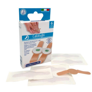 MEDICAZIONE CEROTTI SPECIFICI PER CALLIFUNGHI CONF. 6PZ. FARMALINE