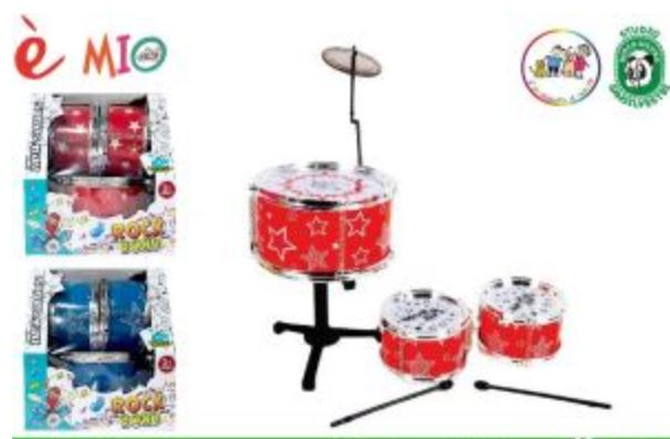 BATTERIA ROCK BABY BAND EOLD.