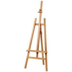 CAVALLETTO IN LEGNO PER DIPINGERE LIRA CM.66x87xH.173 ART.06597 CWR