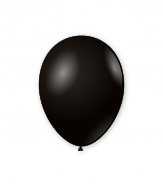 PALLONCINI 10 POLLICI CM.26 CONF. 100PZ. NERI 15