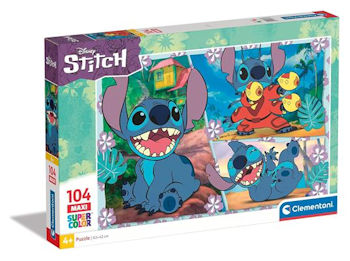PUZZLE 104 MAXI STITCH 23776 CLEMENTONI