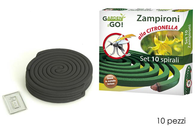 CITRONELLA SPIRALI ZAMPIRONI CONF.10PZ. 662300 GENERAL