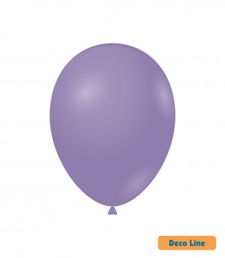 PALLONCINI DECO LINE PROFES. PASTELLO 12 POLLICI CM.30 CONF.50PZ. AMETISTA 206