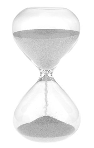 CLESSIDRA CLASSICA CM.13xH.13 ARGENTO