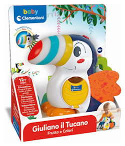 BABY ANIMALI GIULIANO IL TUCANO INTERATTIVO 12-36 MESI 17956 CLEMENTONI