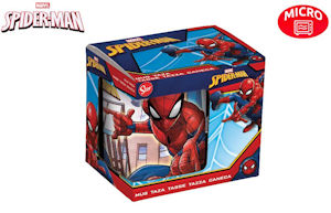 SPIDERMAN TAZZA IN CERAMICA MUG SCATOLATA 325ML. EOLD.