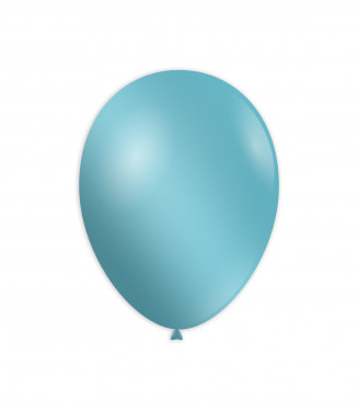 PALLONCINI 12 POLLICI METAL CM.30 CONF.100PZ. CELESTI 80