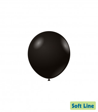 PALLONCINI 5 POLLICI CM.13 CONF.100PZ. NERI 128 SOFTLINE