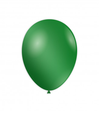 PALLONCINI 12 POLLICI METAL CM.30 CONF.100PZ. VERDE 86