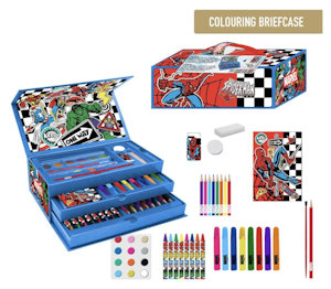 KIT DISEGNO VALIGETTA COLORI PERSONAGGIO CASSETTIERA AVENGERS 2700001766