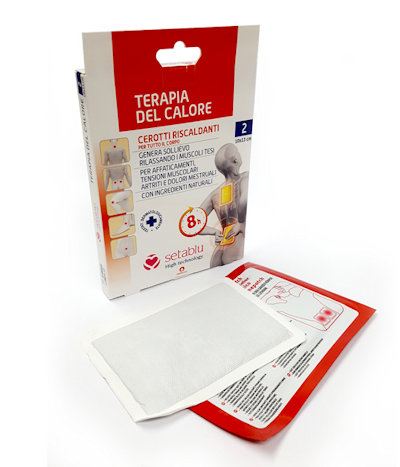 MEDICAZIONE CEROTTI RISCALDANTI 8 ORE CONF.2PZ. SETABLU