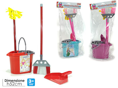 PULIZIA SET MOCIO CON ACCESSORI IN BUSTA 721026 GENERAL