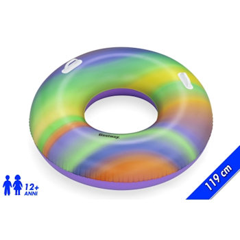 SALVAGENTE CIAMBELLONE CON MANIGLIE CM.119 RAINBOW BESTWAY 36352