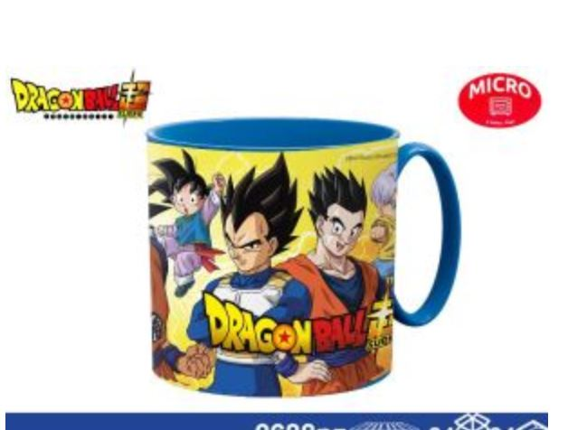 DRAGON BALL TAZZA IN PLASTICA 265ML. ADATTA PER FORNO MICROONDE EOLD.