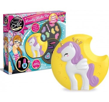 BELLEZZA CRAZY CHIC MAKE UP TROUSSE UNICORNO 18643 CLEMENTONI
