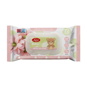 MONOUSO SALVIETTINE BABY CONF.72PZ. PETALI DI FIORI LIABEL